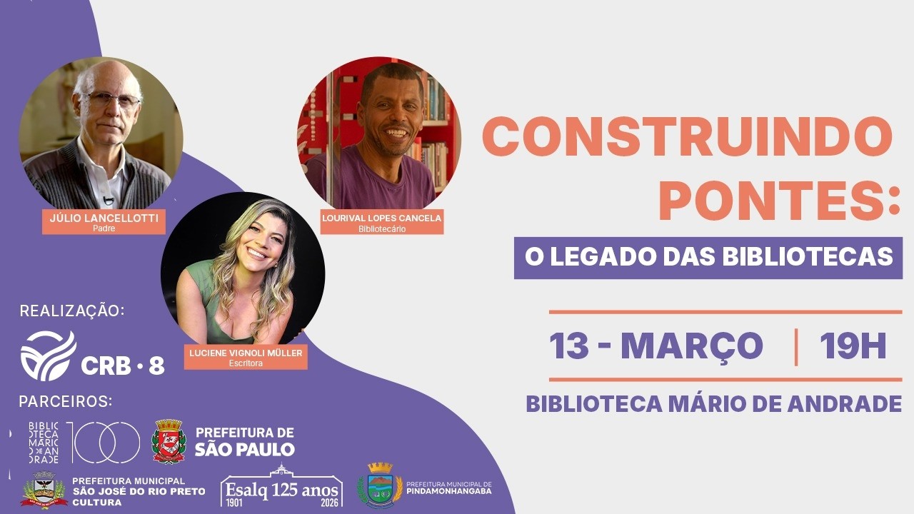 Dia da(o) Bibliotecária(o) 2026 - São Paulo (SP)