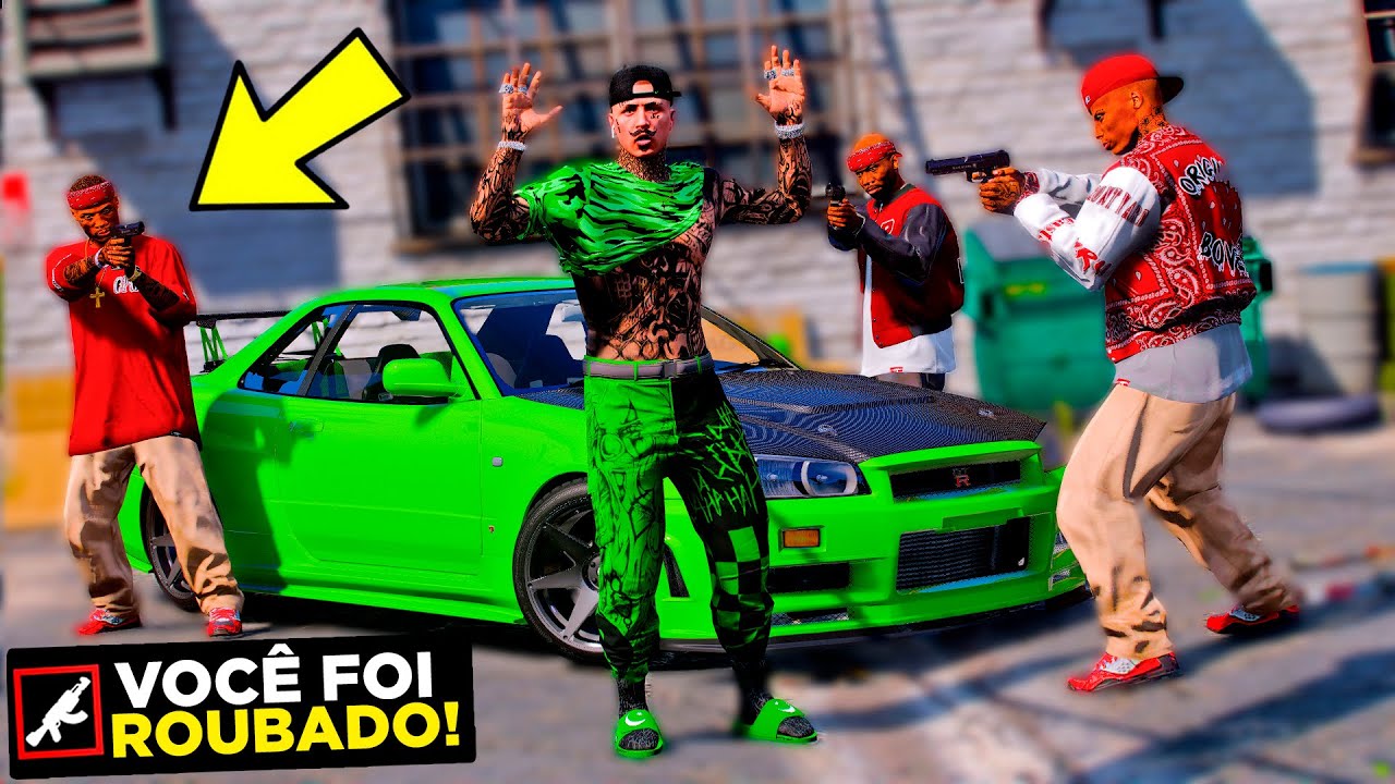 LADRÕES ROUBARAM MEU CARRO DOS VELOZES E FURIOSOS NO RP!😰 (One State RP)