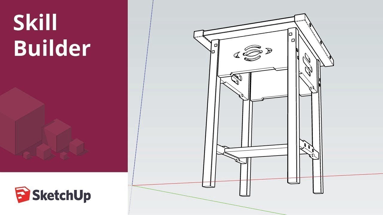 Non-Destructive LayOut Prep for Woodworking Projects in SketchUp - Skill Builder