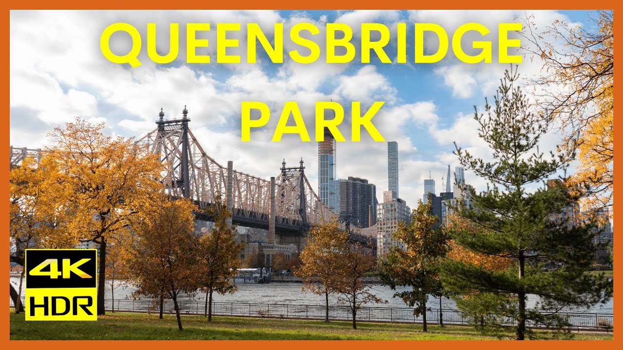 Beautiful Queensbridge Park, New York City - NY, USA