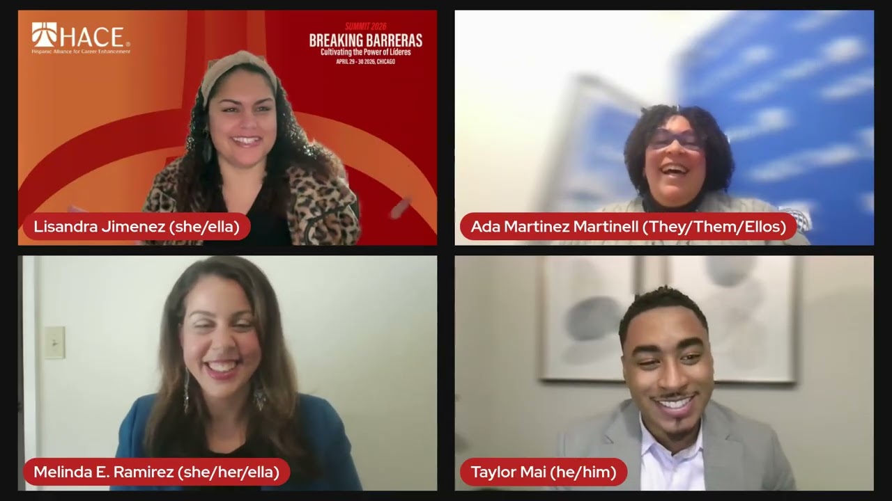 Cafecito con HACE  Alumni Fireside Chat