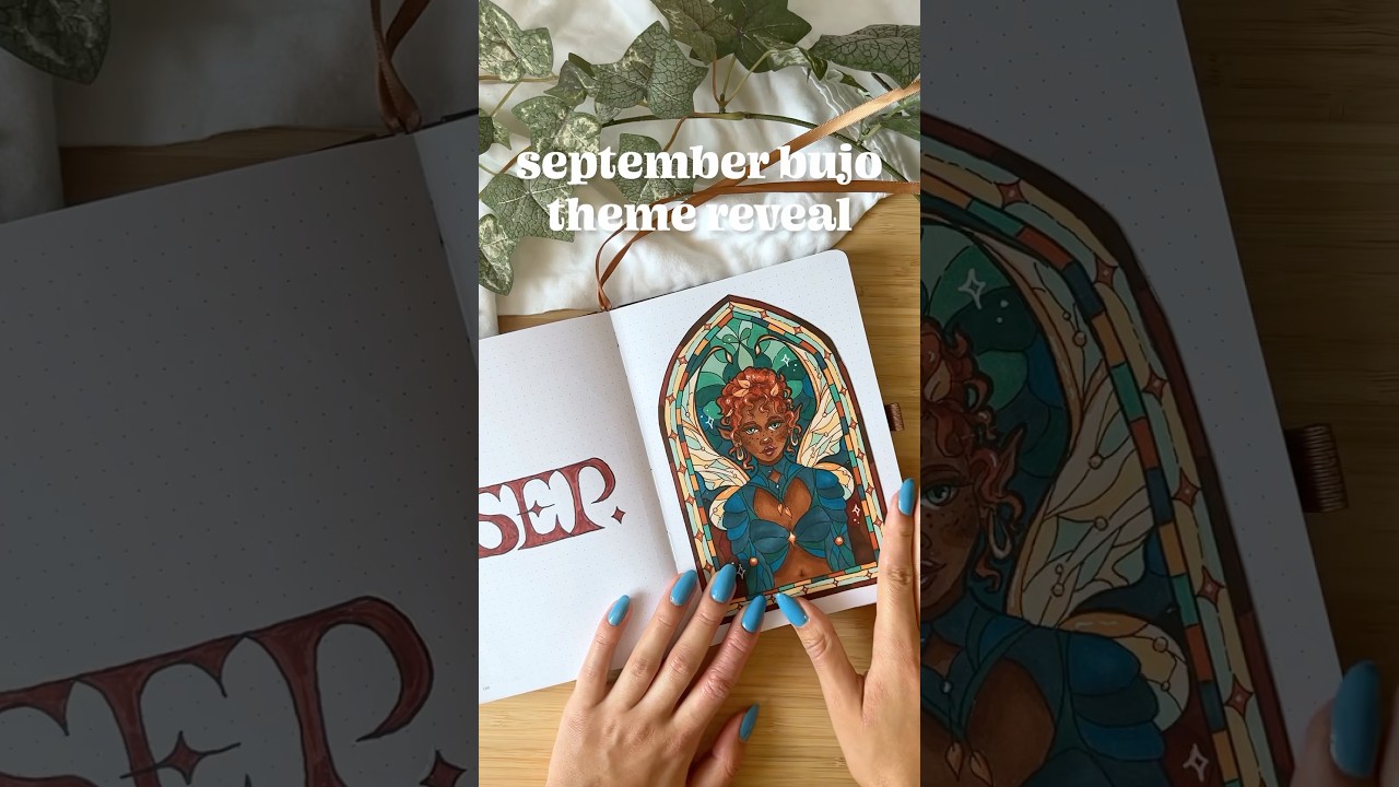 september 2025 bullet journal flip through ✨ bujo spread ideas for fall #bujoinspiration