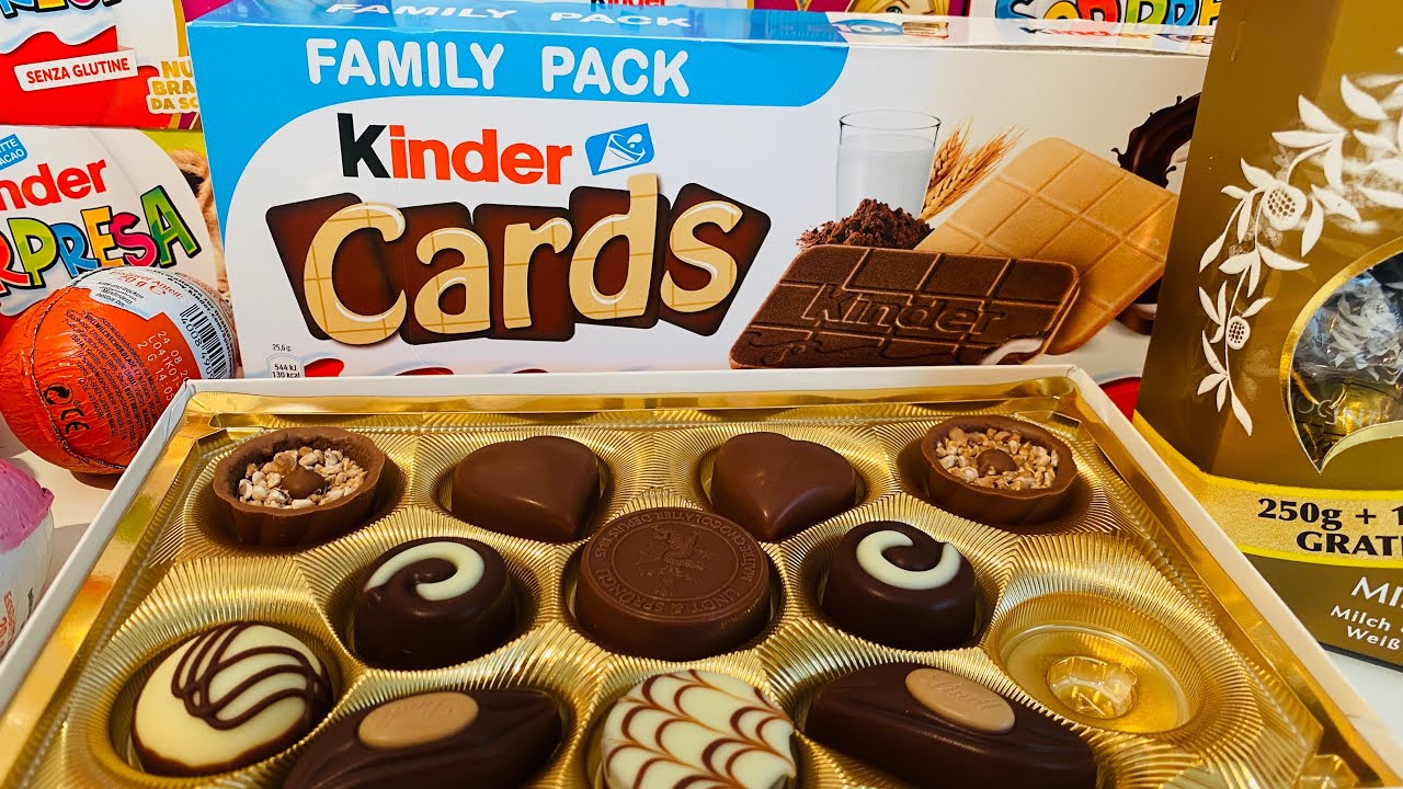 Filling Platter Lindt Chocolate ASMR Unboxing 