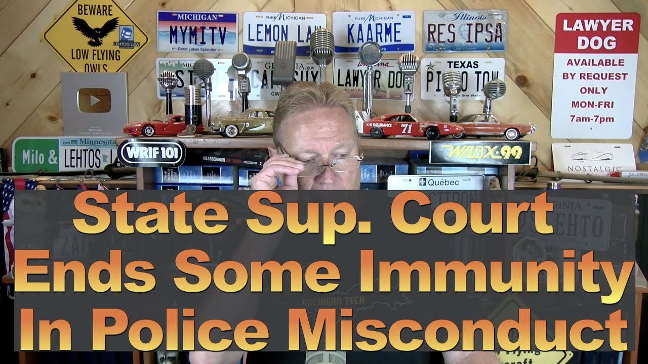 CA Sup. Ct. Ends Some Immunity in Police Misconduct Cases