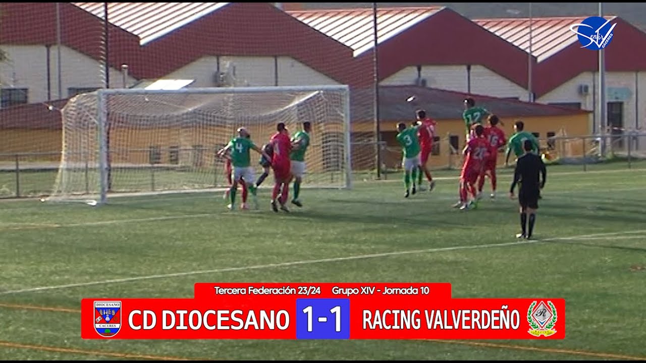 Resumen: CD Diocesano - Racing Valverde&ntilde;o (Tercera Federaci&oacute;n Gr.XIV 23/24)