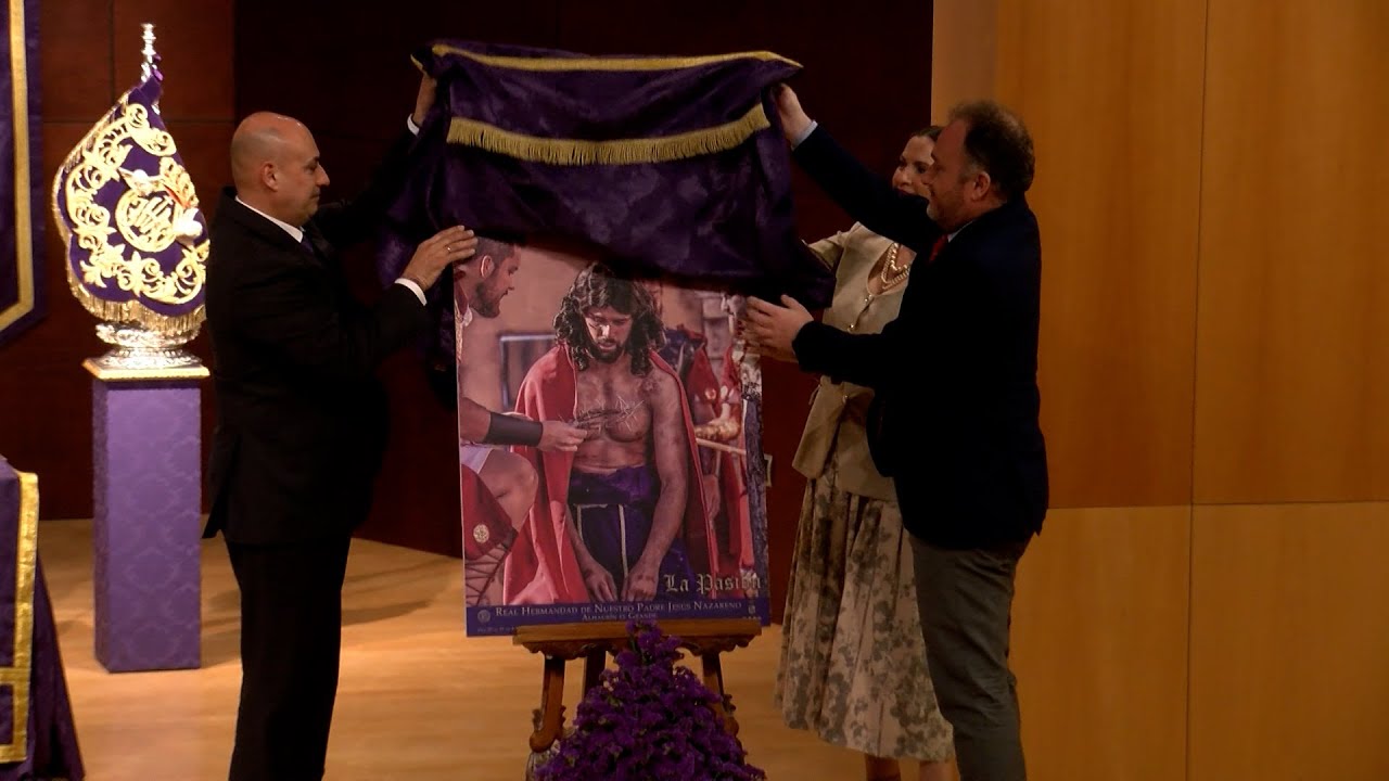 Presentación del cartel de Semana Santa 2024 de la Hermandad de Nuestro Padre Jesús Nazareno