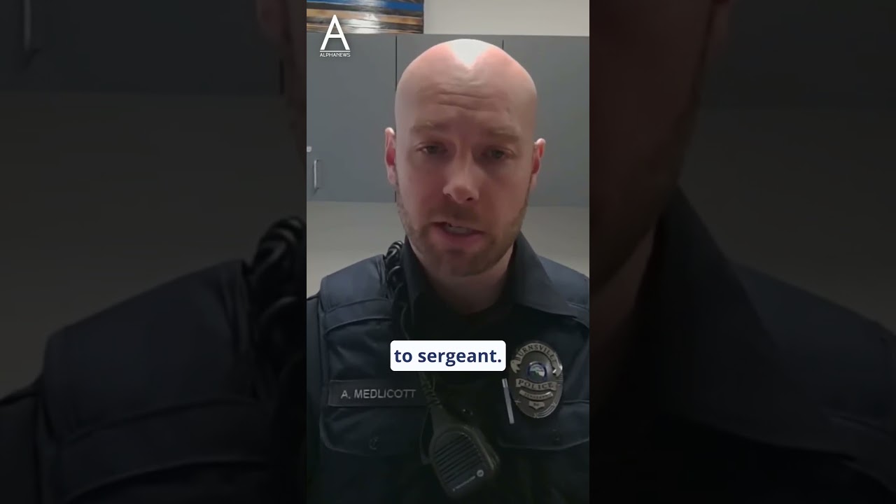 Sgt. Adam Medlicott of Burnsville spoke out about his decision to return to the department