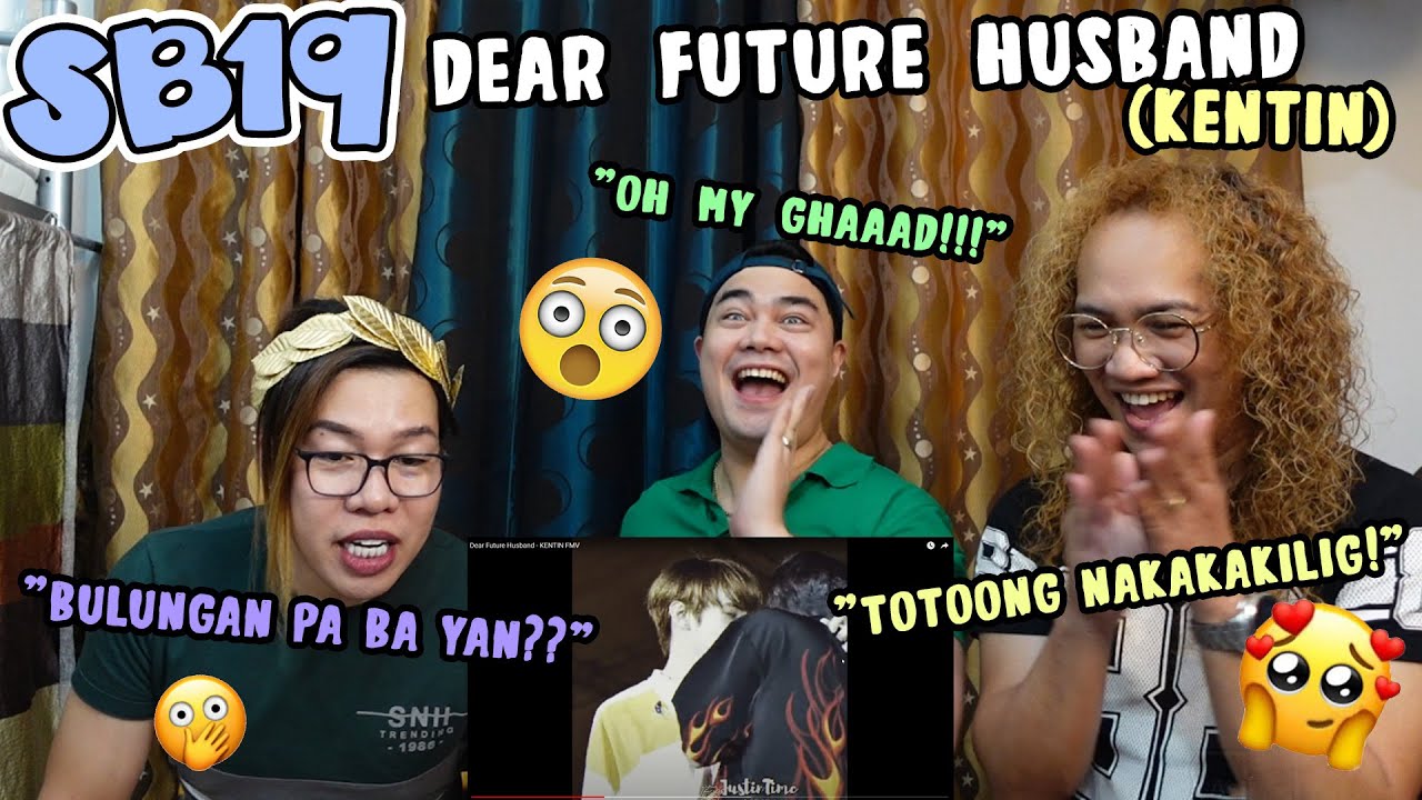 SB19 KENTIN SPECIAL DEAR FUTURE HUSBAND REACTION | DOYENS TRIO ROYAL PREMIERE