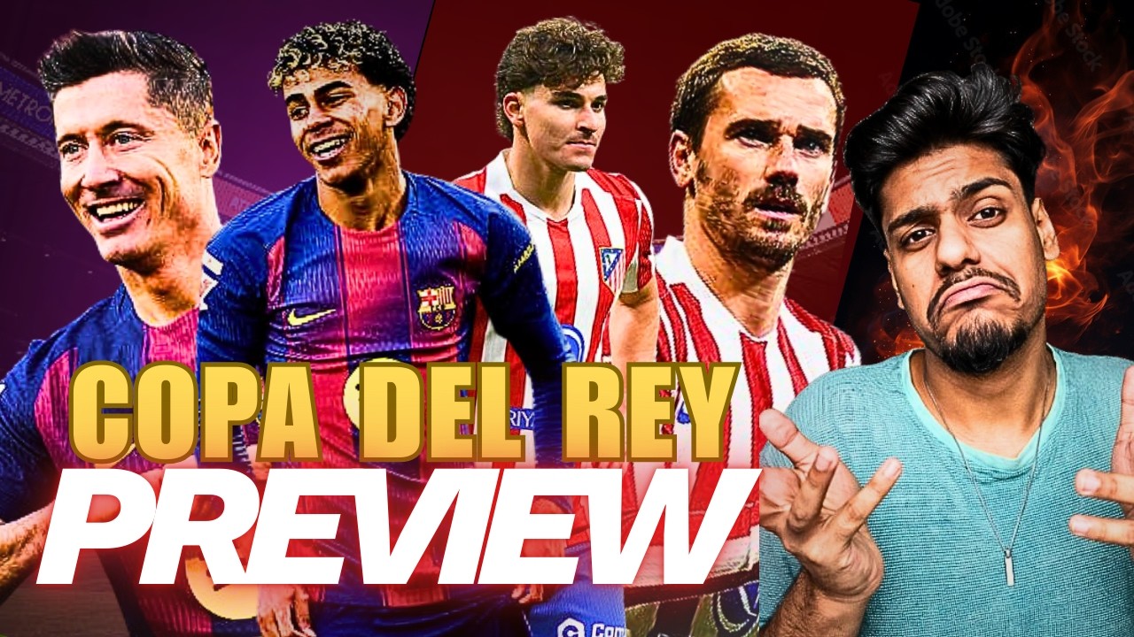 Is ATHLETICO MADRID'S win drought gonna be over TONIGHT? My Predictions for the COPA DEL REY !