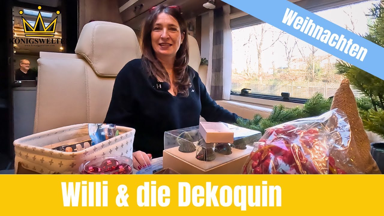 Weihnachten im Wohnmobil | Alex hat wieder Deko gekauft | Es wird schnuckelig 🎅