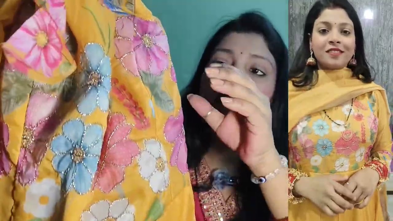 “Meesho Anarkali Suit Review 😍 Quality Check + Honest Opinion”