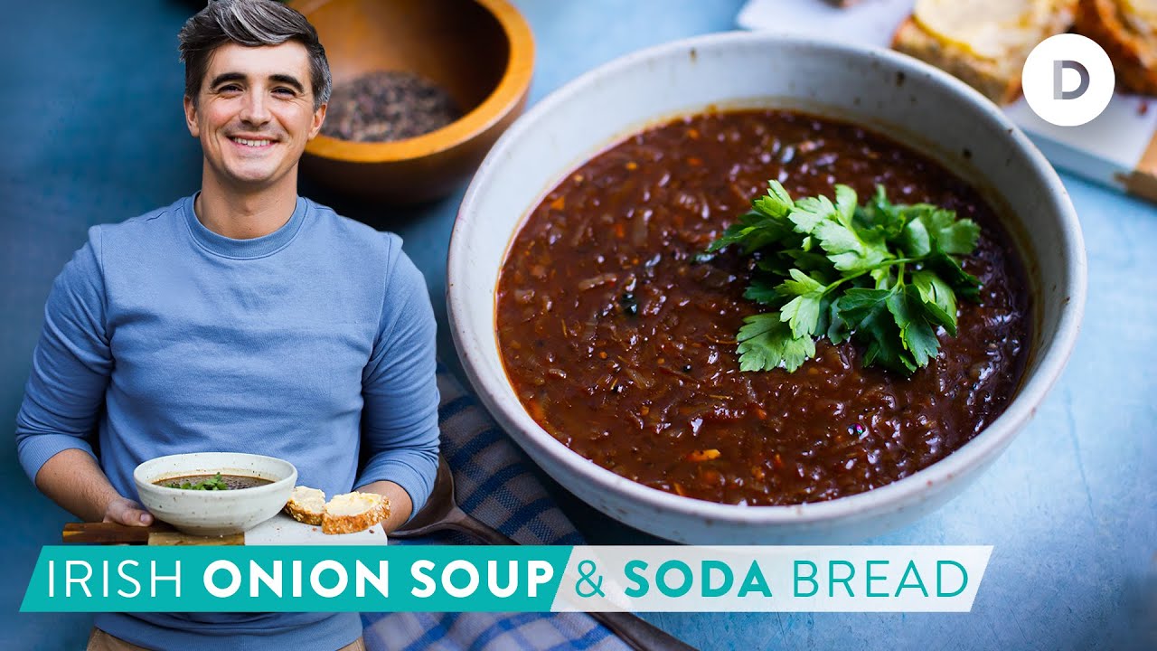 RECIPE: GUINNESS Onion Soup & Soda Bread! ST. PATRICKS DAY!