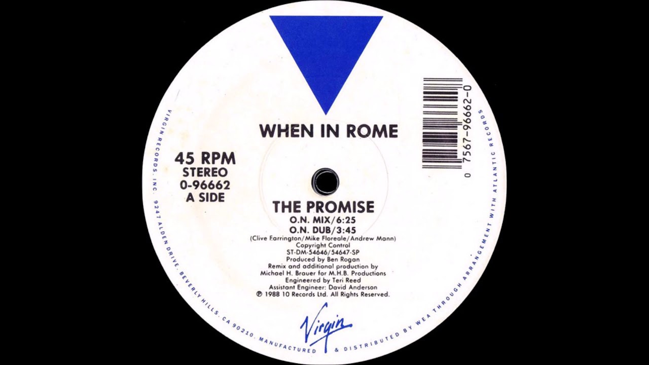 When In Rome - The Promise (Vatican Dub)