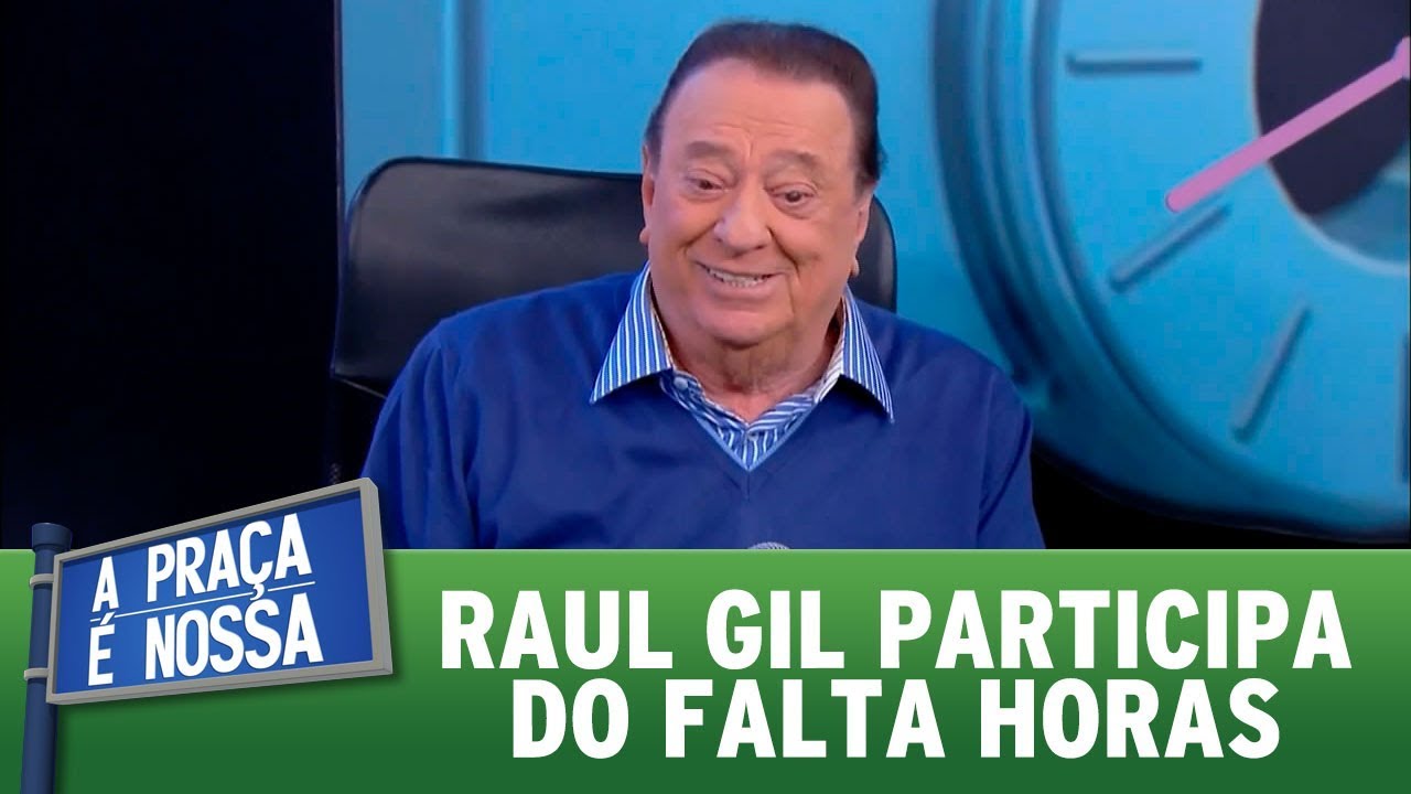 Raul Gil participa do Falta Horas | A Pra&ccedil;a &eacute; Nossa (10/08/17)