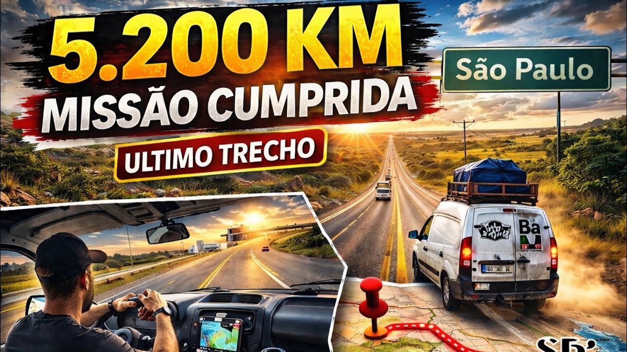 FINALMENTE EM CASA! 🏠 A chegada em São Paulo depois de 5.200km 
