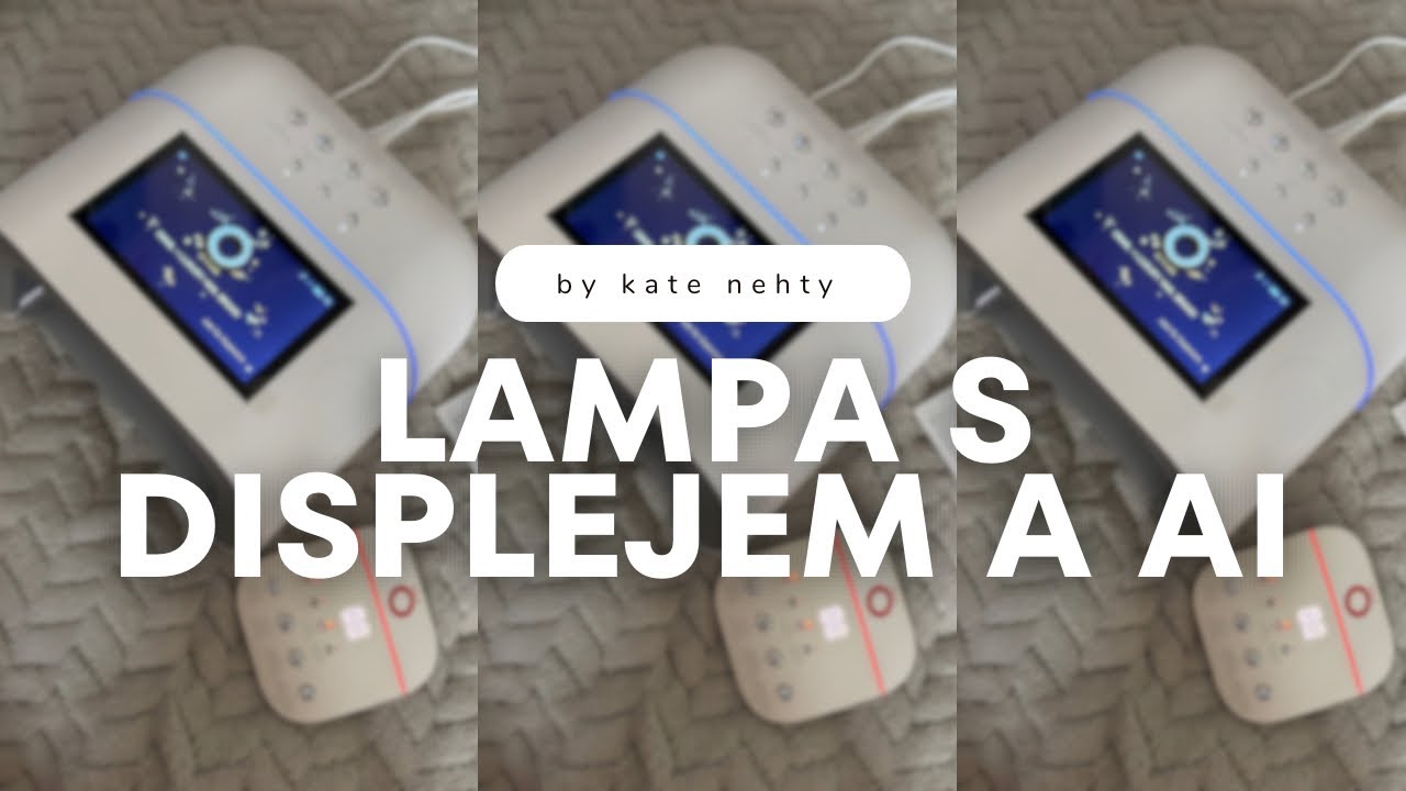 AI LED LAMPA NA NEHTY?! Sci-fi nebo budoucnost? 🤯💅🏻  | unboxing, prvn&iacute; dojmy a uk&aacute;zka | Kate nehty