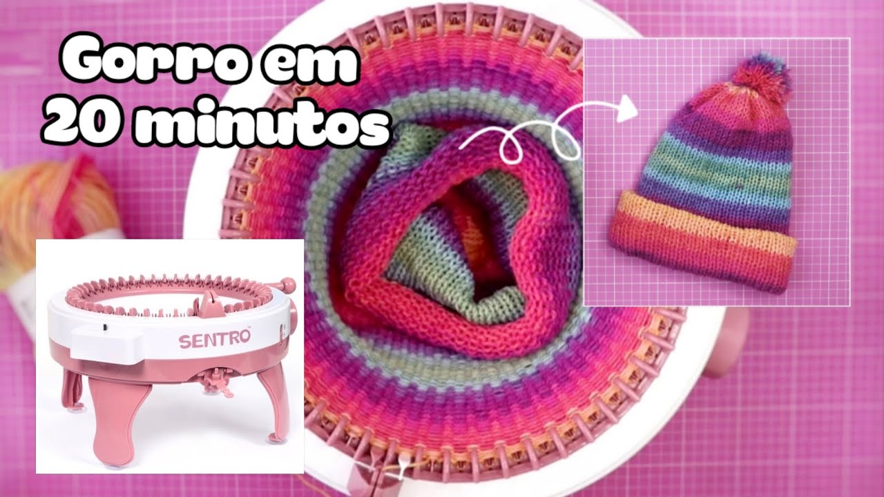 MÁQUINA DE TRICÔ - Knitting Machine Sentro 48 | Atelier LoveYu