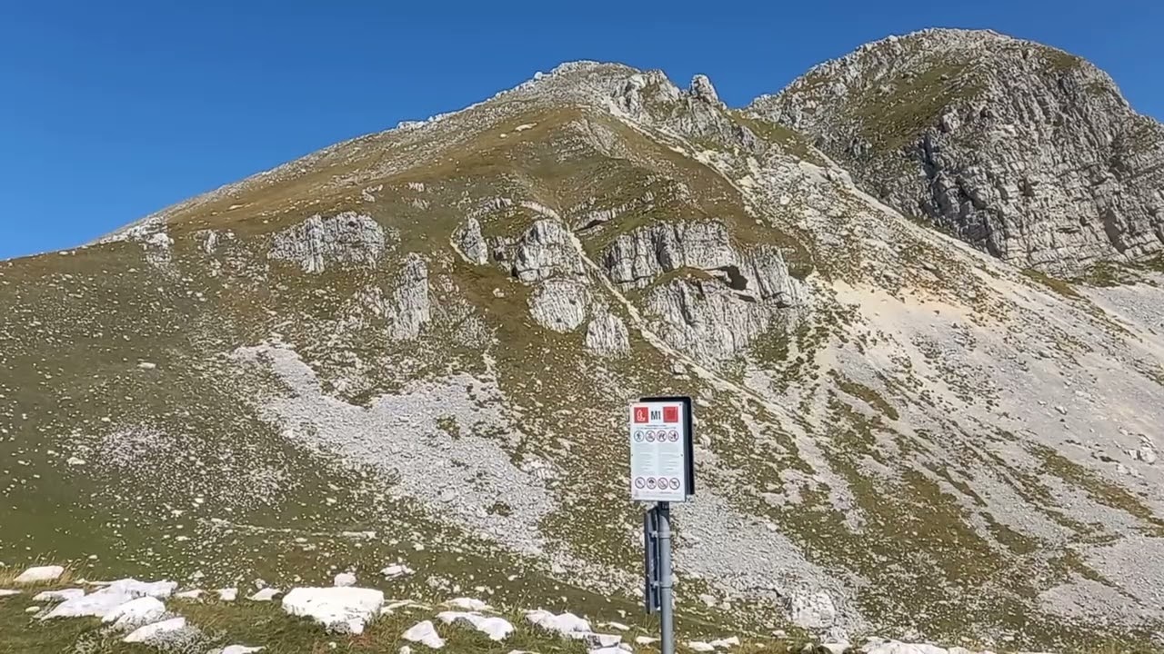07-09-2024. PNALM. Molise. Riprese VIDEO della escursione sul Monte La Metuccia dal Pianoro Le Forme