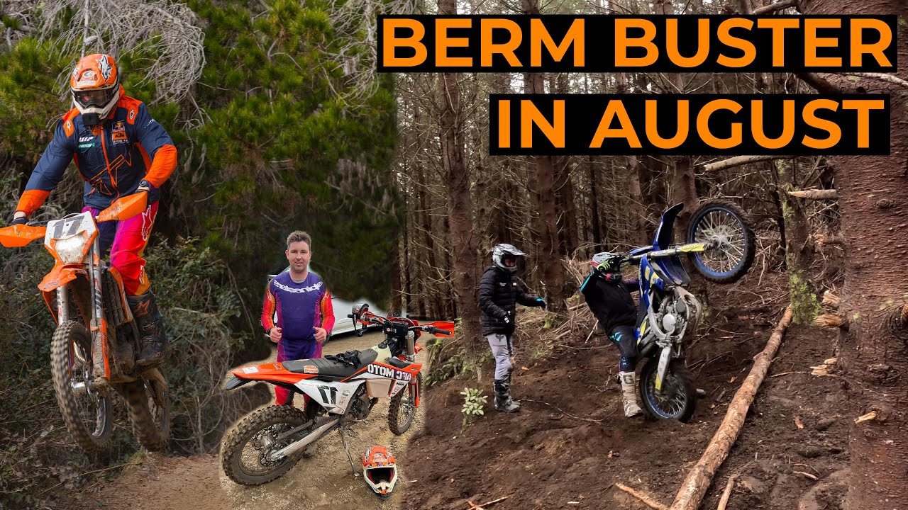 Berm Buster August - Epic Trails in New Zealand