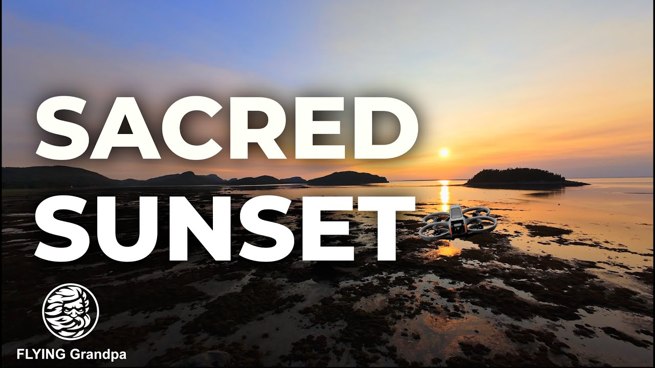 SACRED SUNSET | Coastal Flight 4K