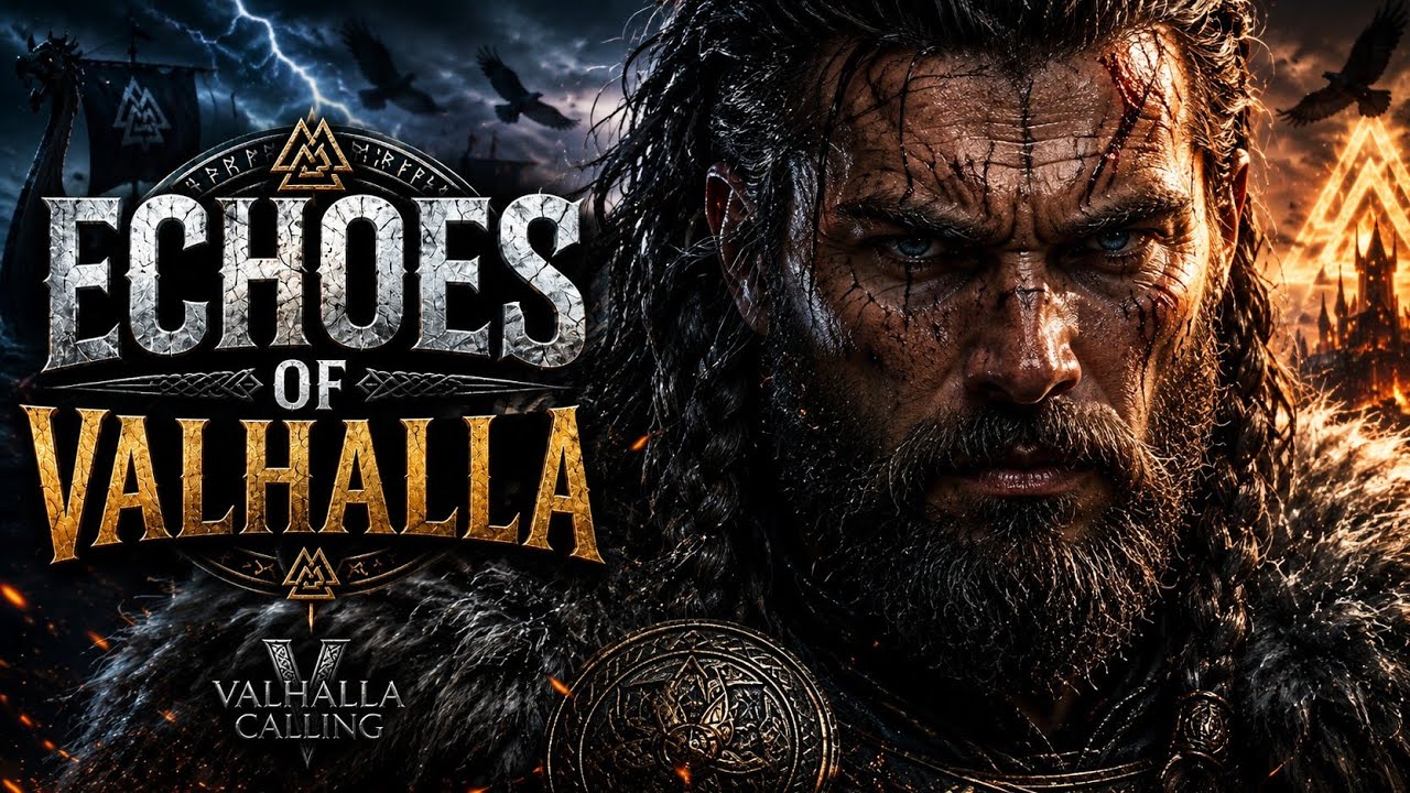 ECHOES OF VALHALLA ⚔️🔥 | Epic Viking War Anthem | Norse Warrior Music
