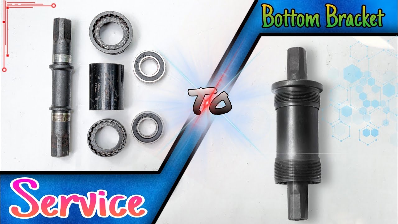 How To Service Bottom Bracket | Square Taper Bottom Bracket Service #mtb #mtbtech #cycle @about_MTB