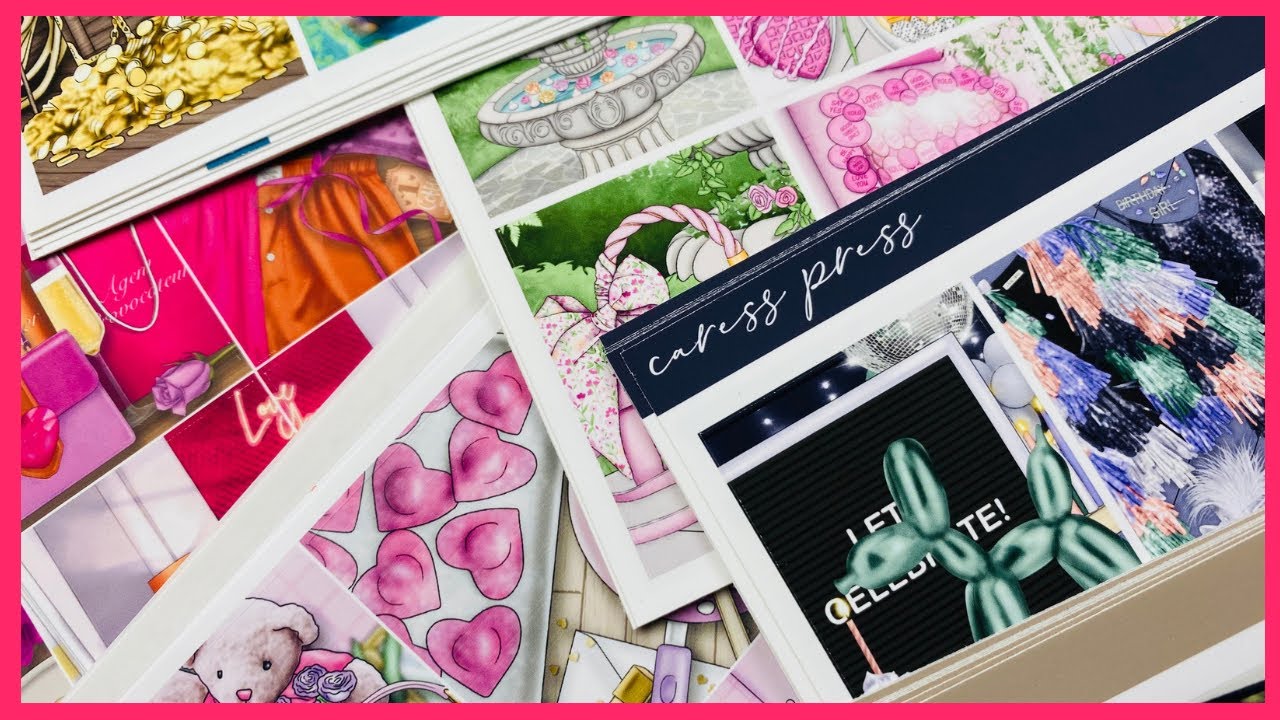 Sticker Haul featuring Pink Diamond Planner Co, Alicia Craft, Caress Press, and MORE!