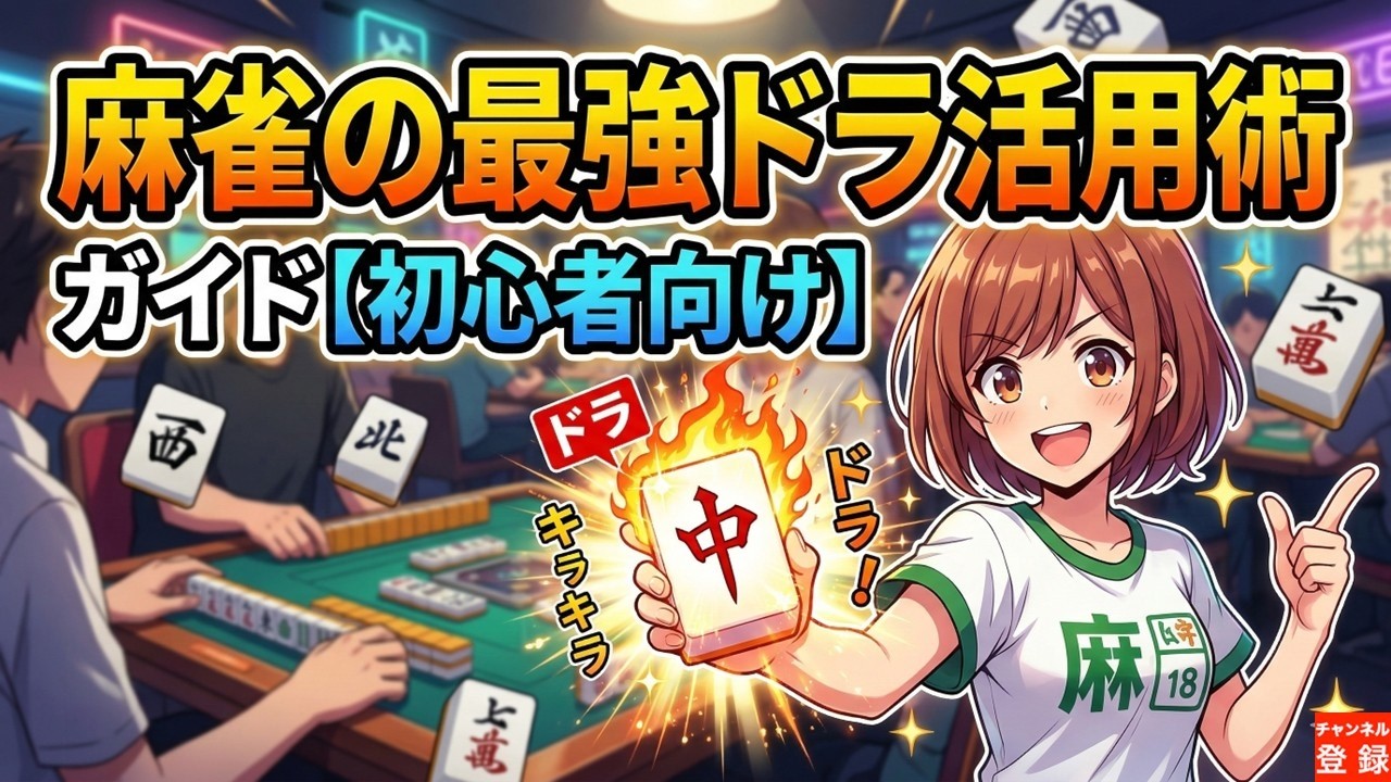麻雀の最強ドラ活用術ガイド【初心者向け】