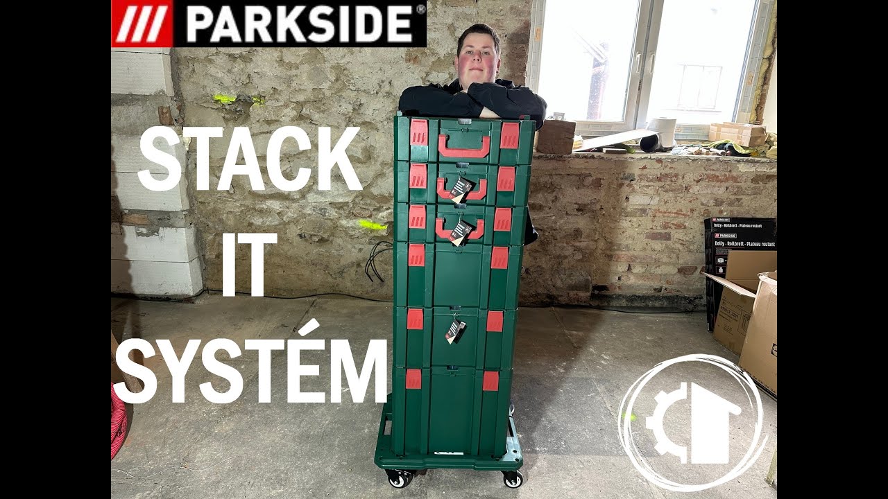 PARKSIDE® Stack-it kufry na nářadí!🔥🧰 Jsou kvalitní?  +SOUTĚŽ