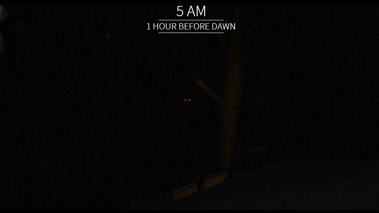 Roblox Before the Dawn - Coolest Horror Game I've Played in a Long Time!