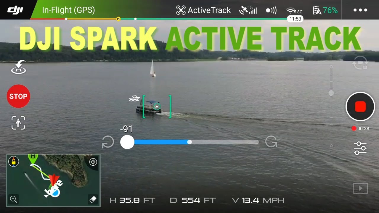 DJI SPARK - ACTIVE TRACK