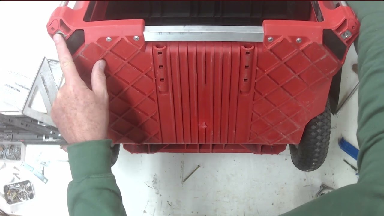 Milwaukee Packout drawer mod details