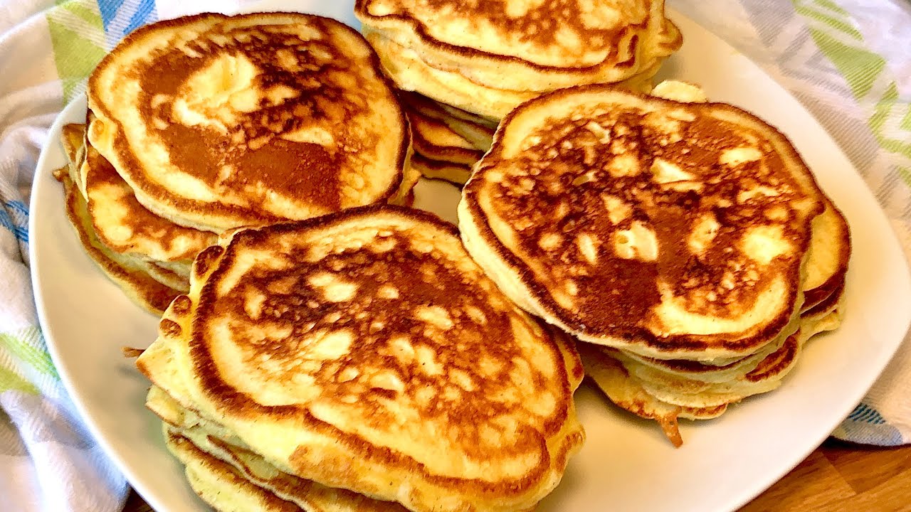 Apfelpfannkuchen mit Buttermilch | super zart
