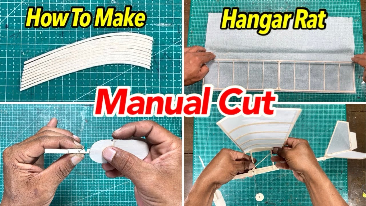 Bagaimana Cara Membuat Hangar Rat Potongan Manual Tanpa Mesin Laser Cutting