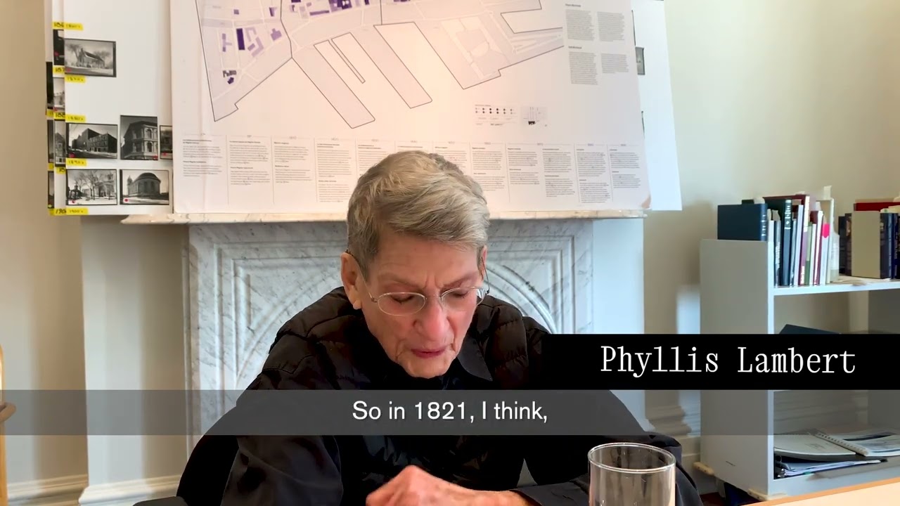 Phyllis Lambert - 1/2 - Exposition Histoires crois&eacute;es / Crossed Histories Exhibition