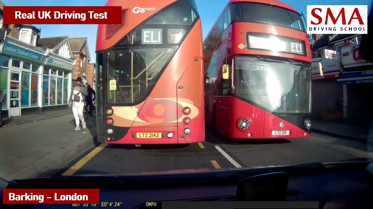 Barking Real Driving Test  - Real Test Route ( (30 October 2025)