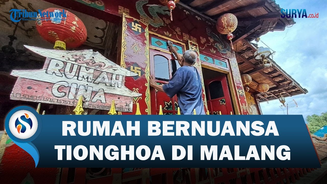 Jarang Ada Yang Tahu! Rumah Bernuansa Cina Ada Di Perkampungan Kota Malang