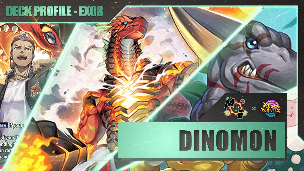 Deck profile Dinomon EX8 ¡La agresividad jurásica!