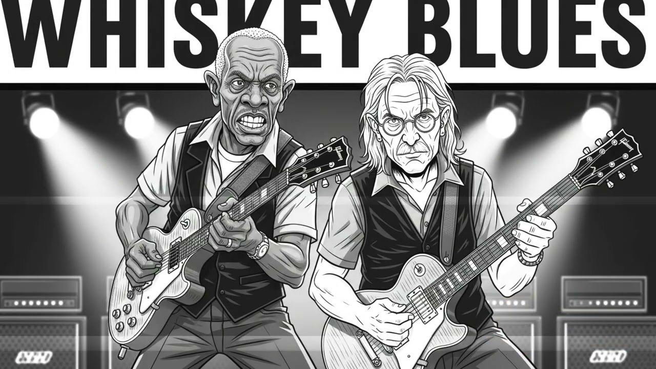 Whiskey Blues Background Music | Smooth Slow Blues for Work & Study