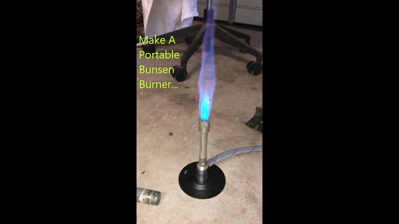 How to make a Bunsen Burner portable