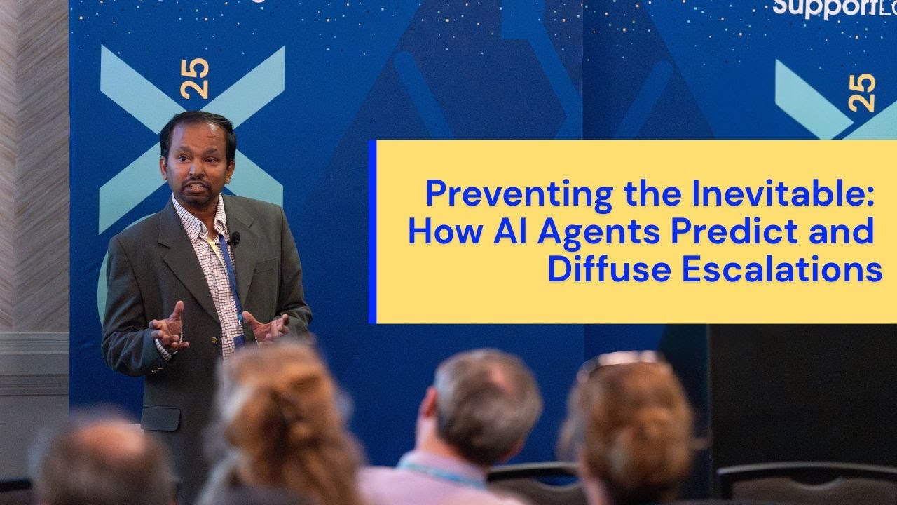 Predicting & Preventing Escalations with AI | AI for CX Summit 2025 | Subbu Kannappan (Informatica)