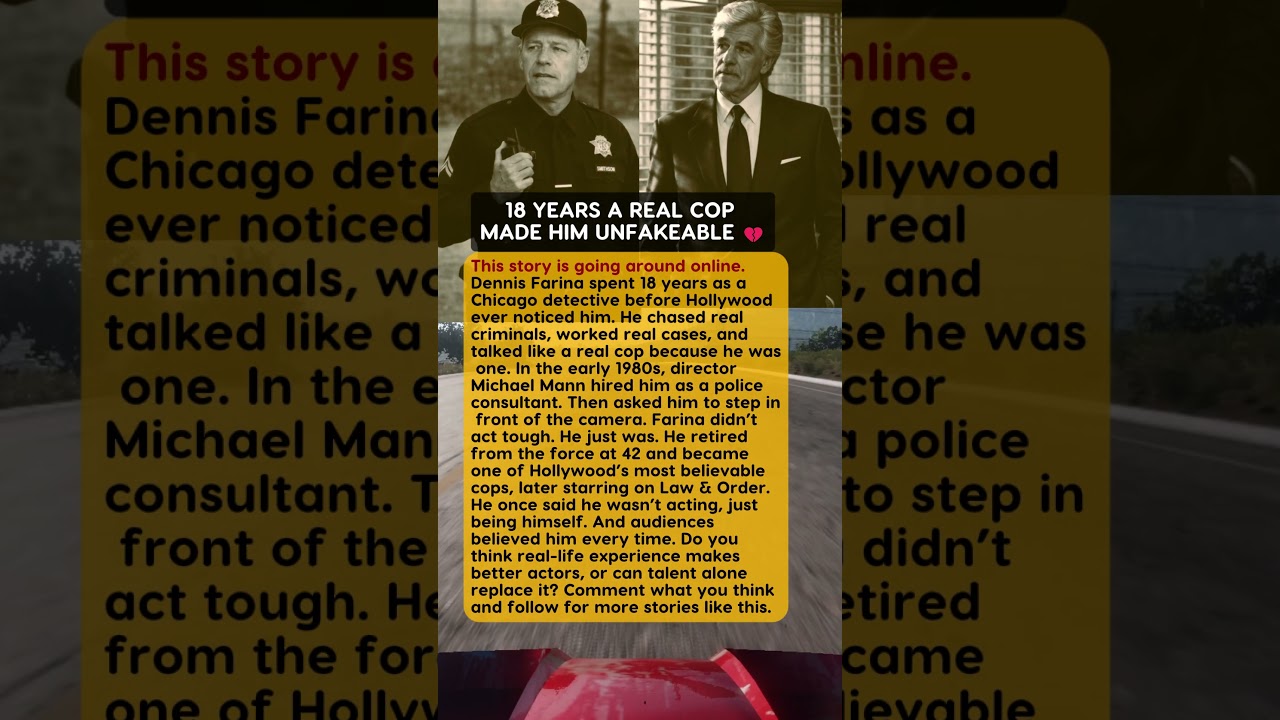 18 YEARS A REAL COP MADE HIM UNFAKEABLE 💔