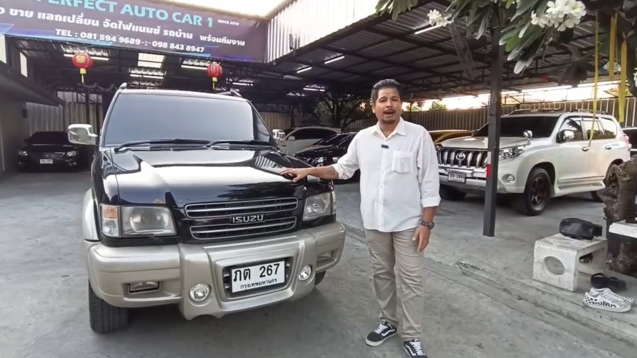 @Perfectautocar Isuzu Trooper minorchange ปี1999โฉมตาเหยี่ยวแท้สวยเดิม สภาพนางฟ้า 1 ใน 100!!!