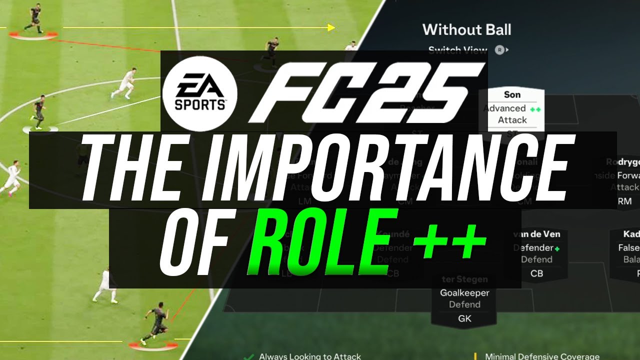 FC 25 - Why Role++ are more important than ever now and why I am moving all my attackers to be ++