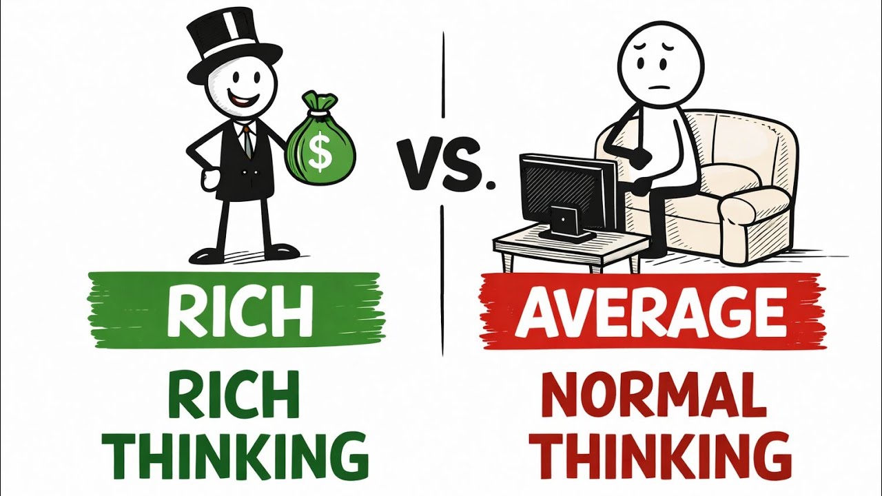 The Mindset Difference Between Rich and Average People (Most People Ignore This)