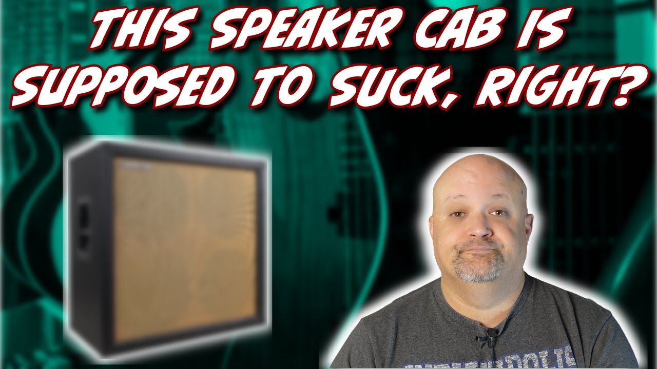 This Speaker Cab Is Supposed To SUCK, Right?