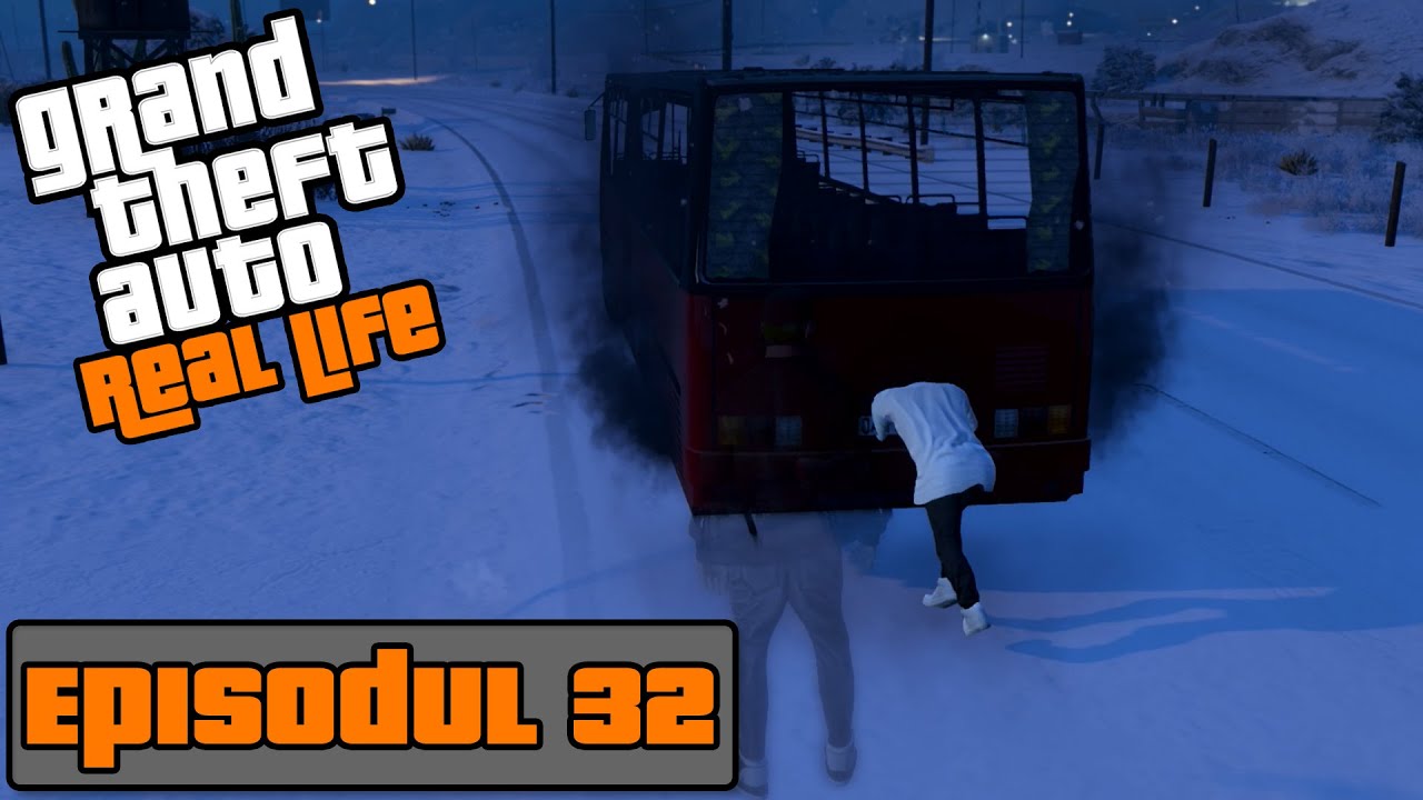 GTA Real Life: O zi din Viata unui Admin #32 | Omul super-puternic, impinge autobuzul :|