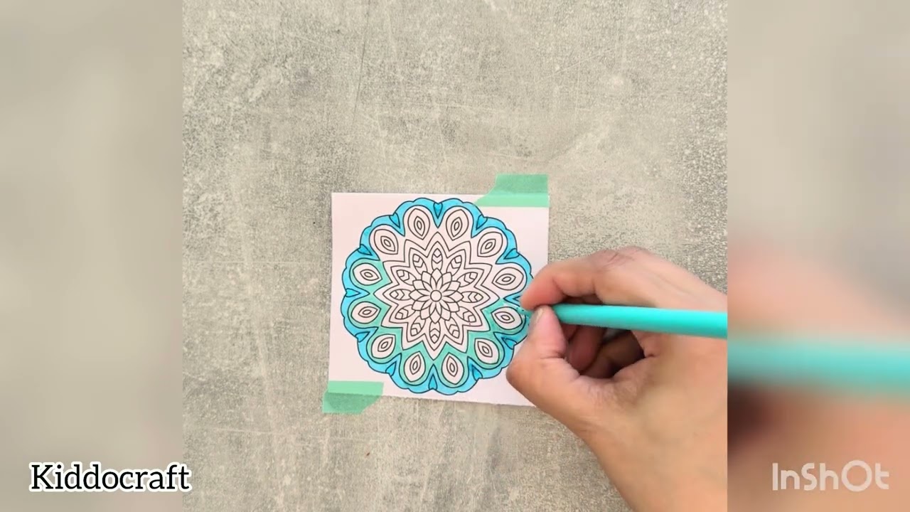 Hypnotic Mandala Coloring ✨ Mantra Art to Relax 