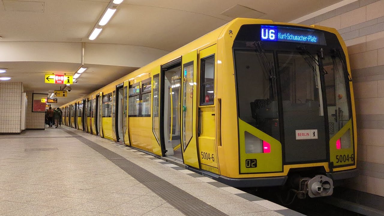 U-Bahn Berlin|Mitfahrt im H97 auf der U6 von Alt-Mariendorf bis Kurt-Schumacher-Platz