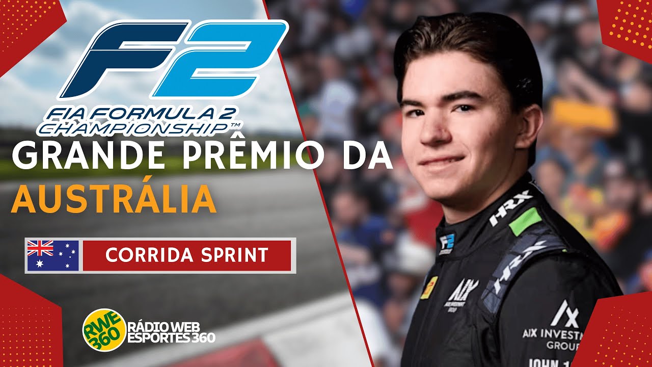 GRANDE PRÊMIO DA AUSTRÁLIA - CORRIDA SPRINT | FÓRMULA 2 - REACT AO VIVO